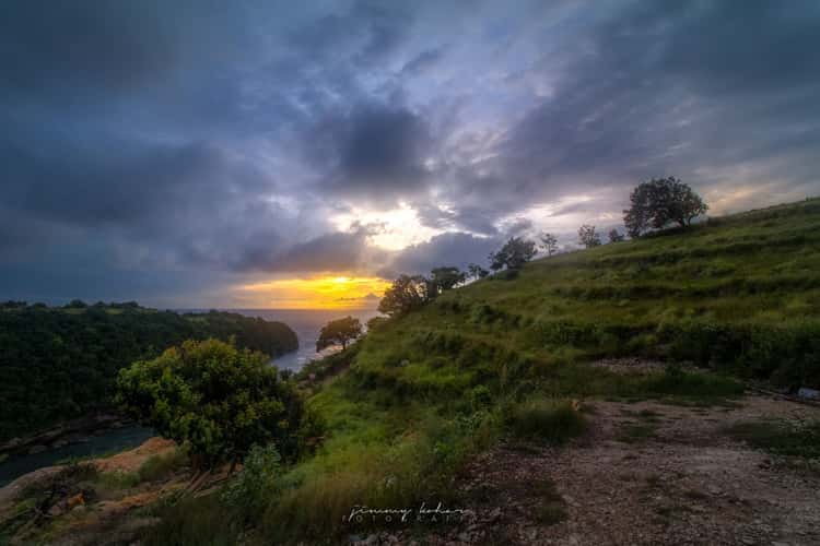 Blue Hour in Atuh, Nusa Penida
