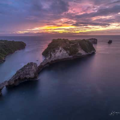 Blue Hour in Atuh, Nusa Penida, Indonesia