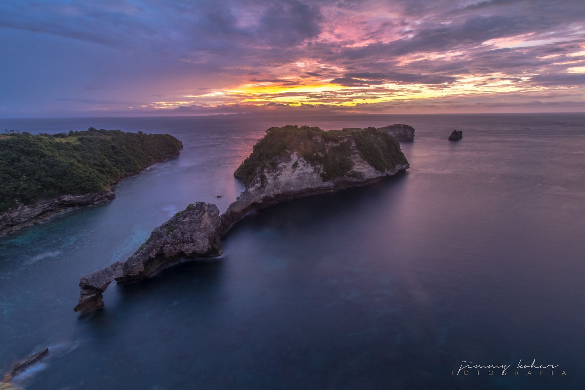 Blue Hour in Atuh, Nusa Penida, Indonesia