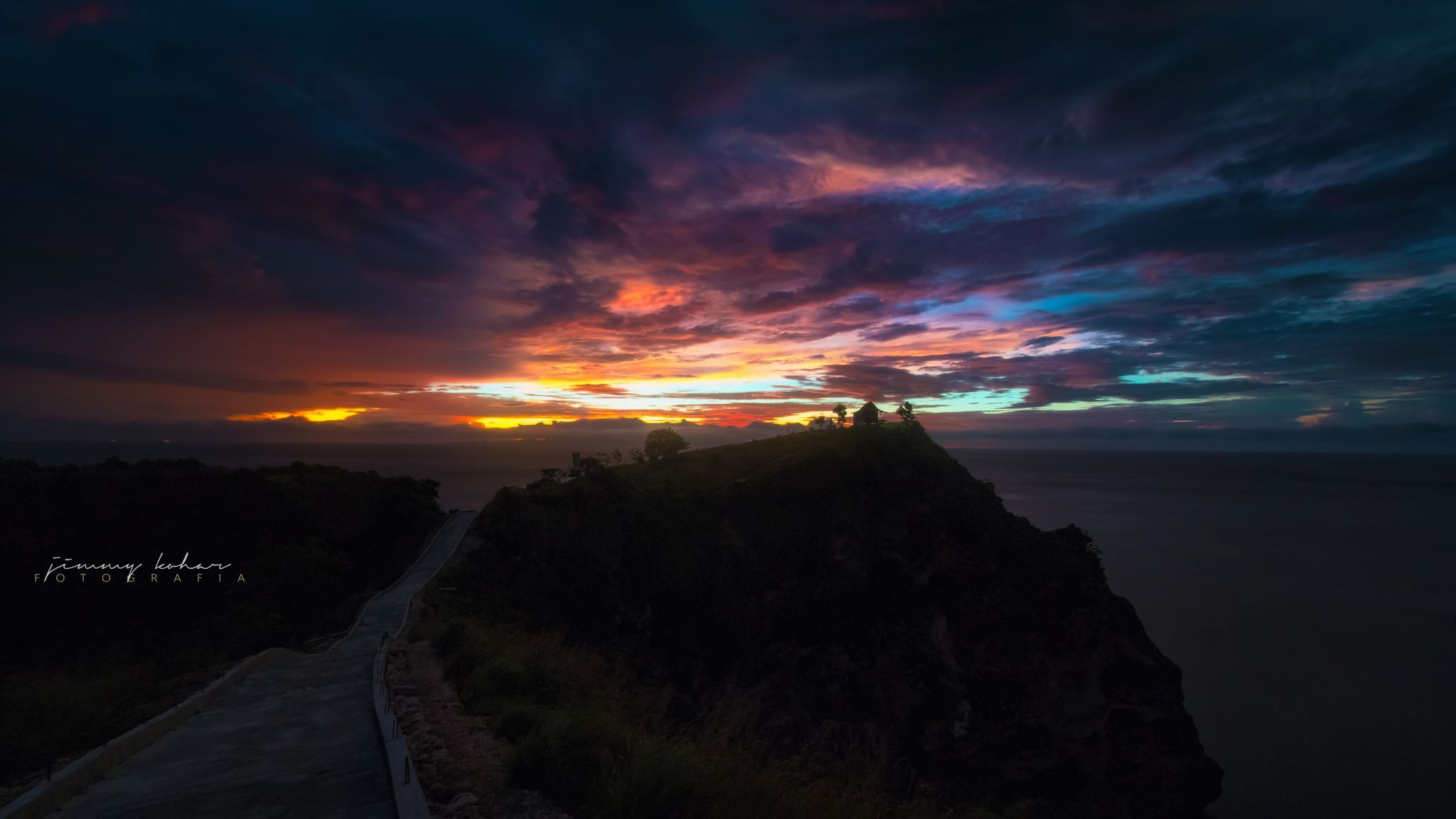 Blue Hour in Atuh, Nusa Penida, Indonesia