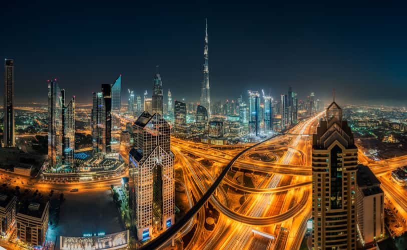 The Best View of Dubai, Burj Khalifa view from Shangri-La