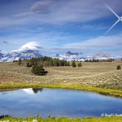 Daryl's Pond, Grand Teton National Park, USA