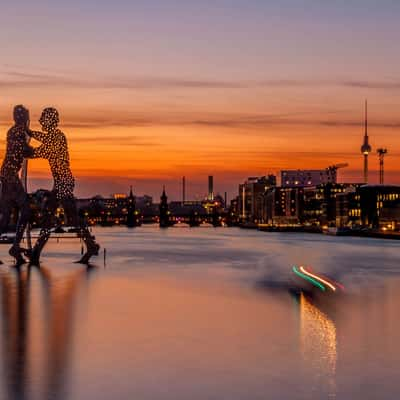 View from the Elsenbridge, Berlin, Germany