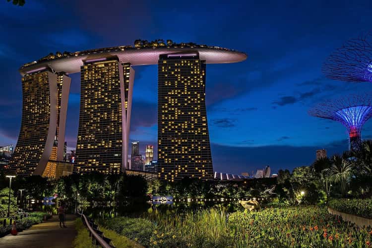Marina Bay Sands & Garden by the Bay