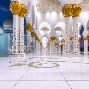 Grand Mosque Abu Dhabi, United Arab Emirates