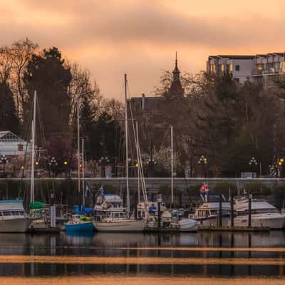 Inner Harbour just before Sunrise, Canada