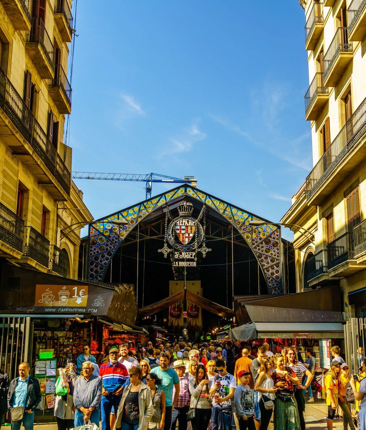 Mercat St. Josep La Boqueria, Barcelona, Spain