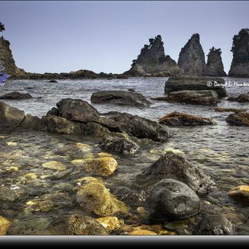 Minokake Rocks, Izu Peninsula, Japan, Japan