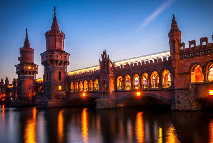 Oberbaumbrücke in Berlin