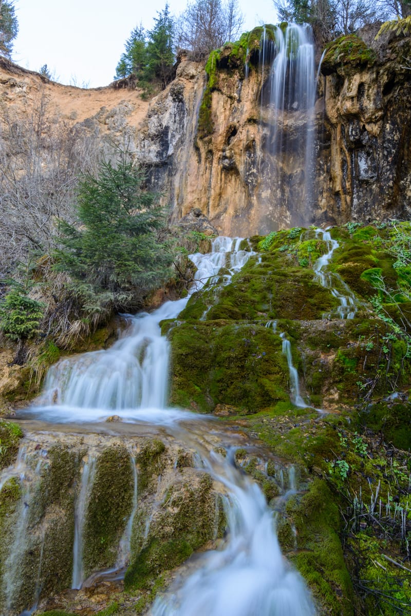Pisoaia waterfall, Romania