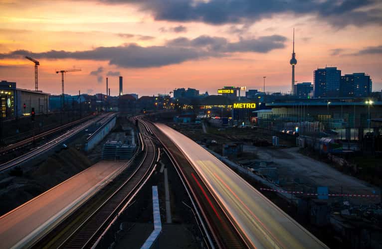 Railways at Warschauer Strasse