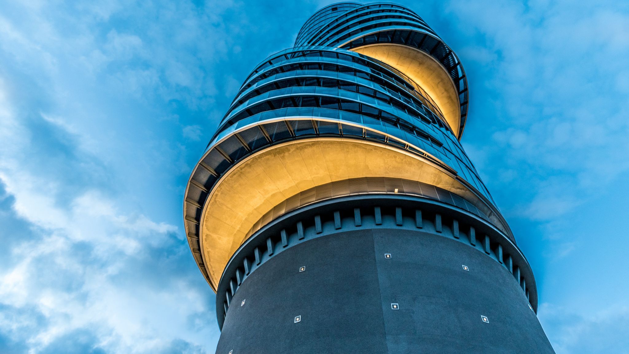 The Exzenterhaus from Below, Bochum, Germany