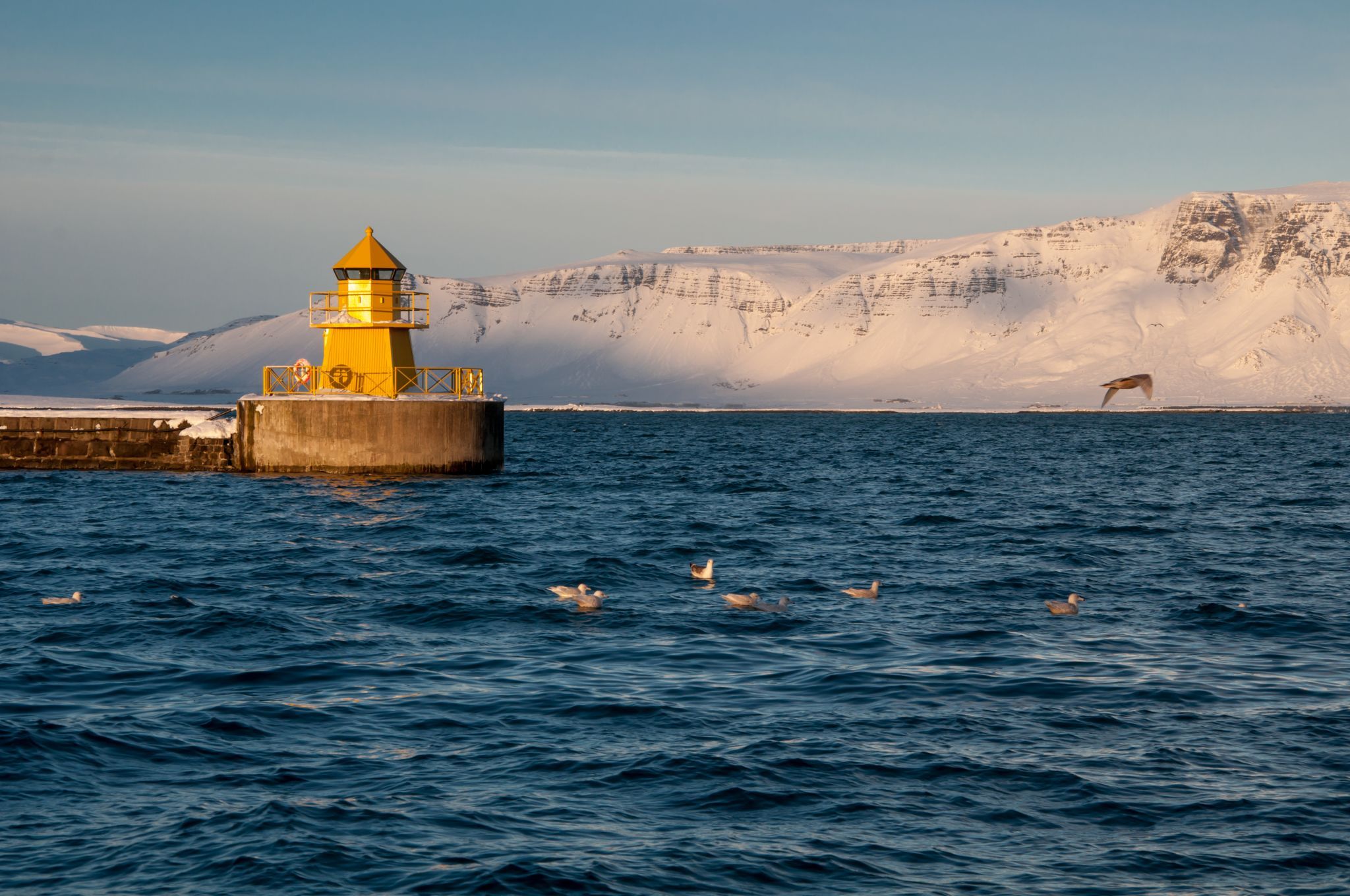 North Mole Head Lighthouse, Reykjavik, Iceland