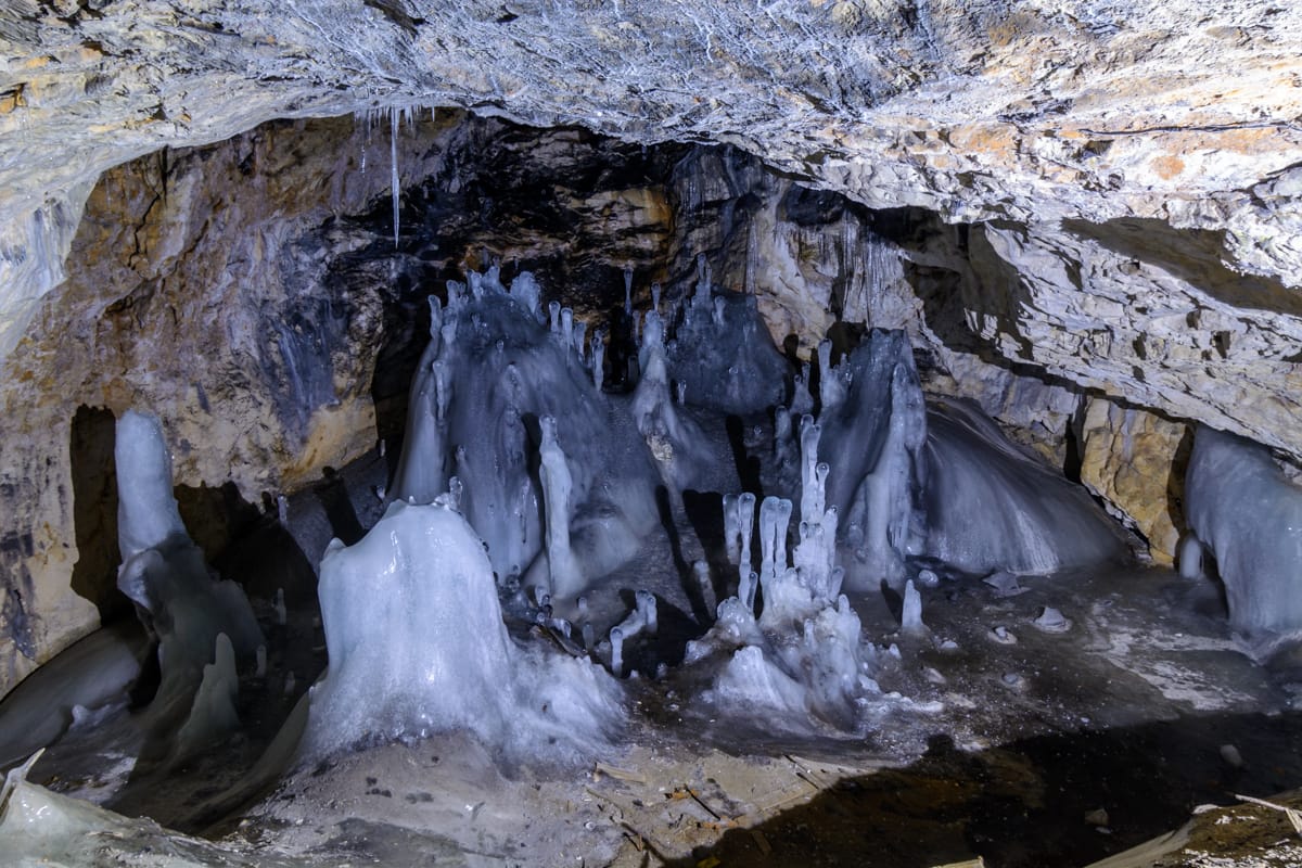 Scarisoara ice-cave, Romania