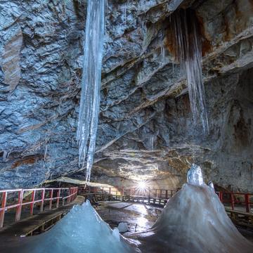 Scarisoara ice-cave, Romania