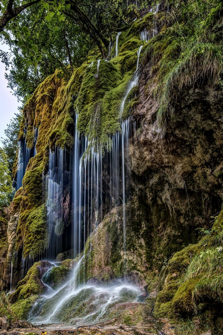 Schleierfälle an der ammer, Germany