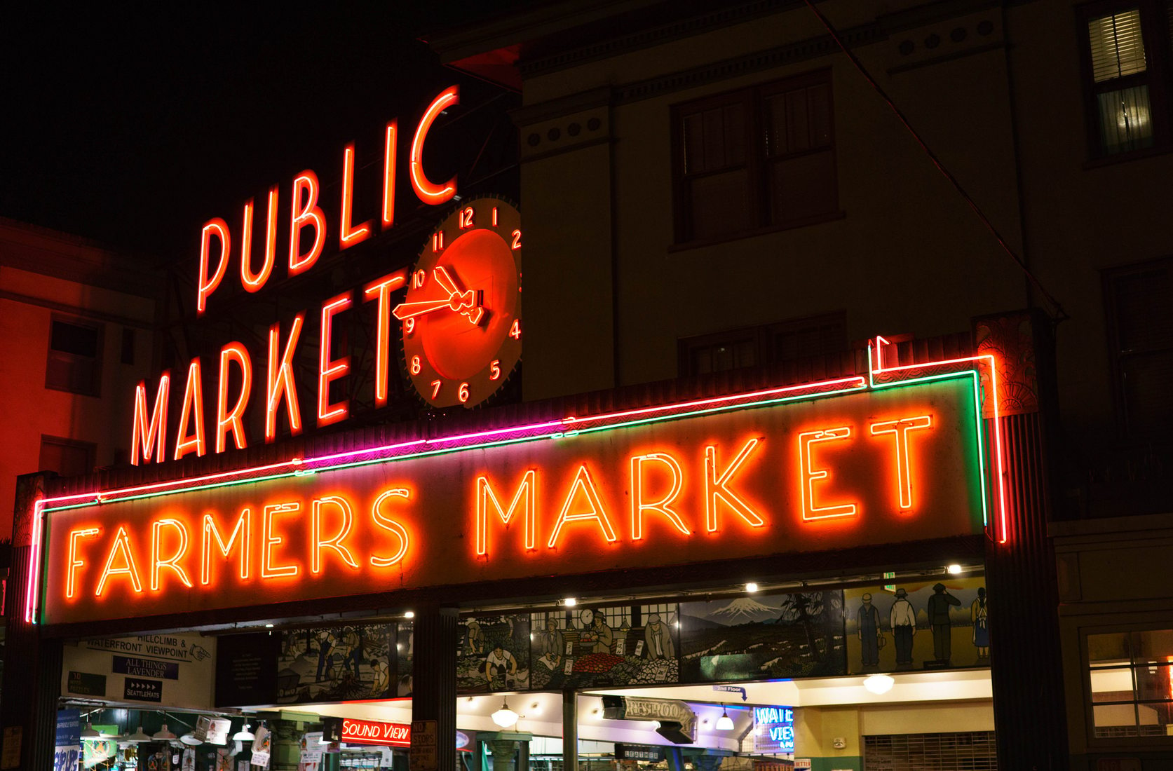 Seattle Public Market, USA