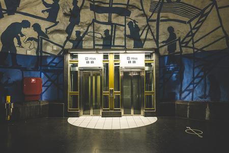 Solna Subway Station, Stockholm