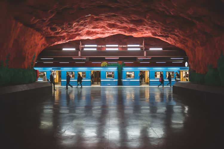 Solna Subway Station, Stockholm