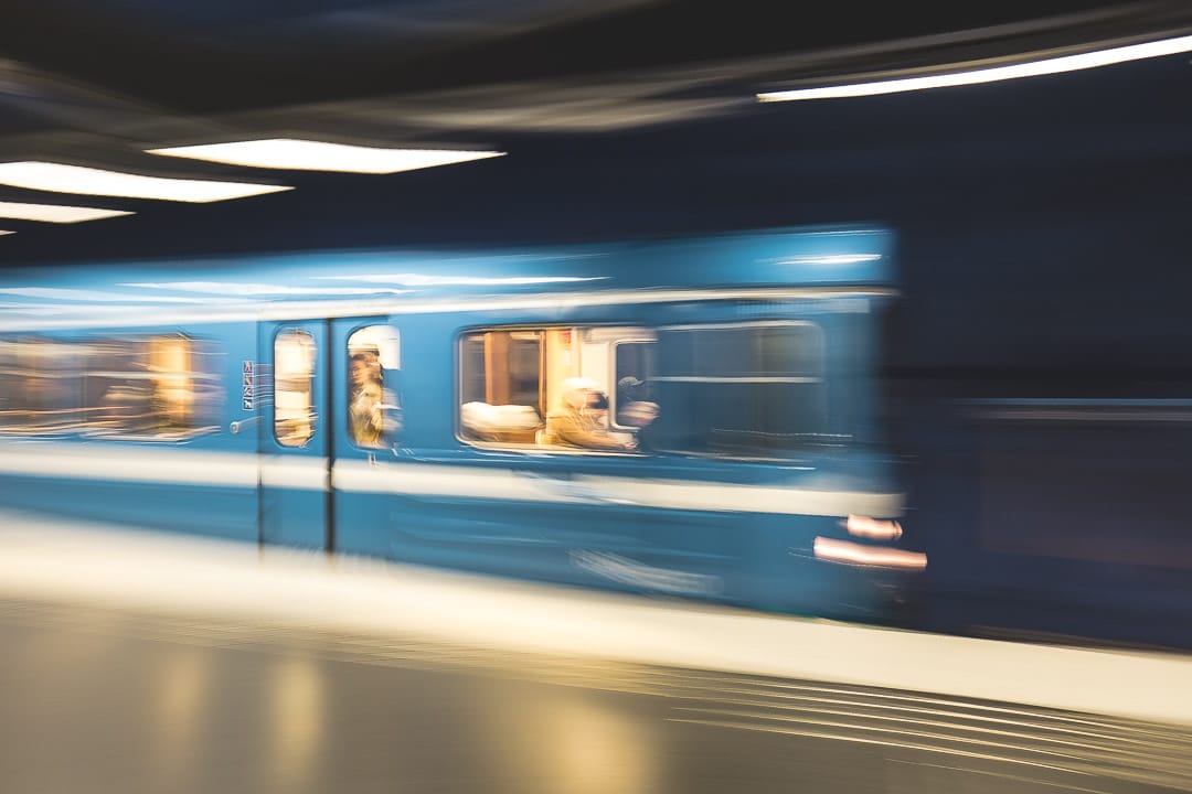 Solna Subway Station, Stockholm, Sweden