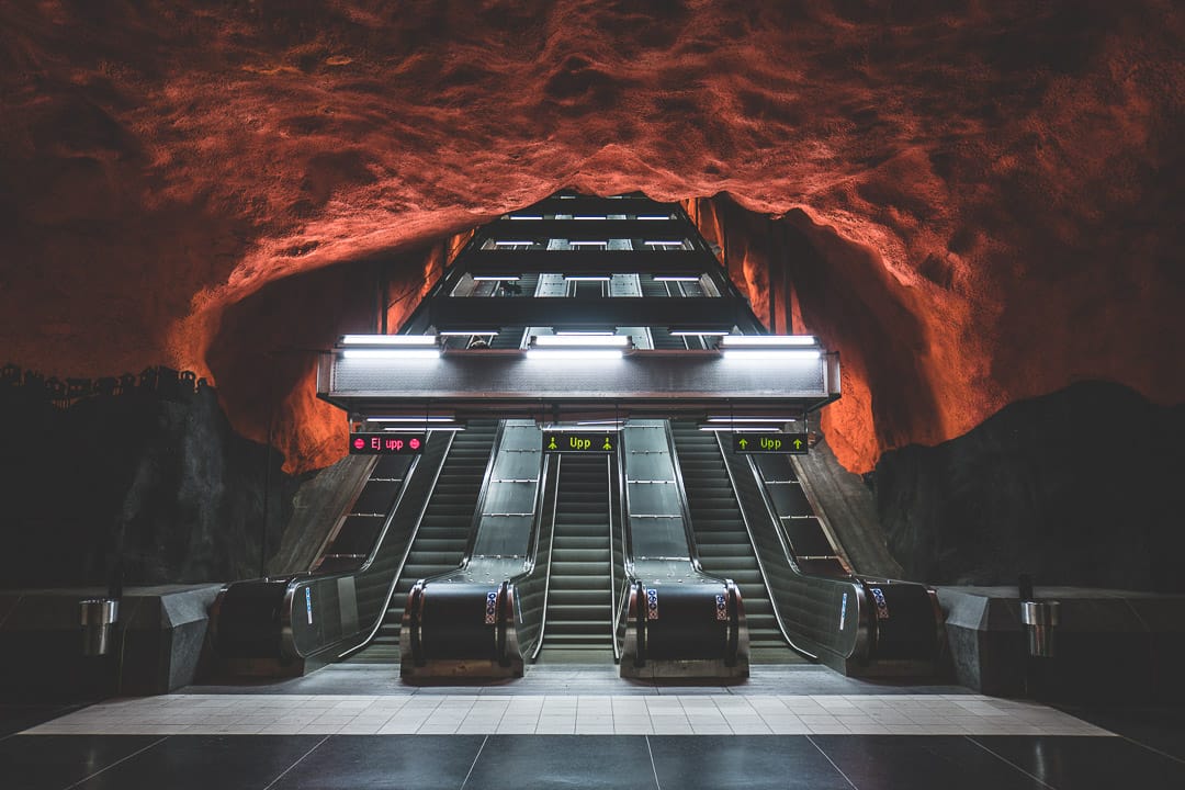 Solna Centrum (Metro), Stockholm, Sweden