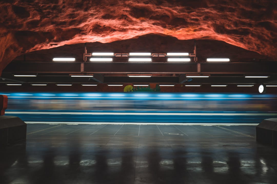 Solna Subway Station, Stockholm, Sweden
