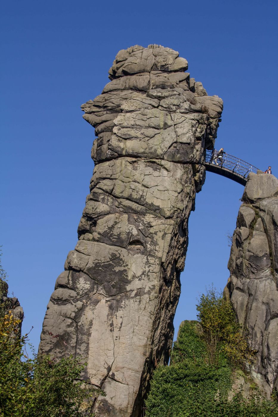 South view of Externsteine, Germany