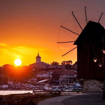 The Windmill in Nessebar, Bulgaria, Bulgaria