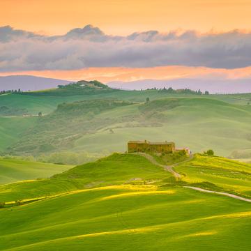 Tuscany sunset, Italy