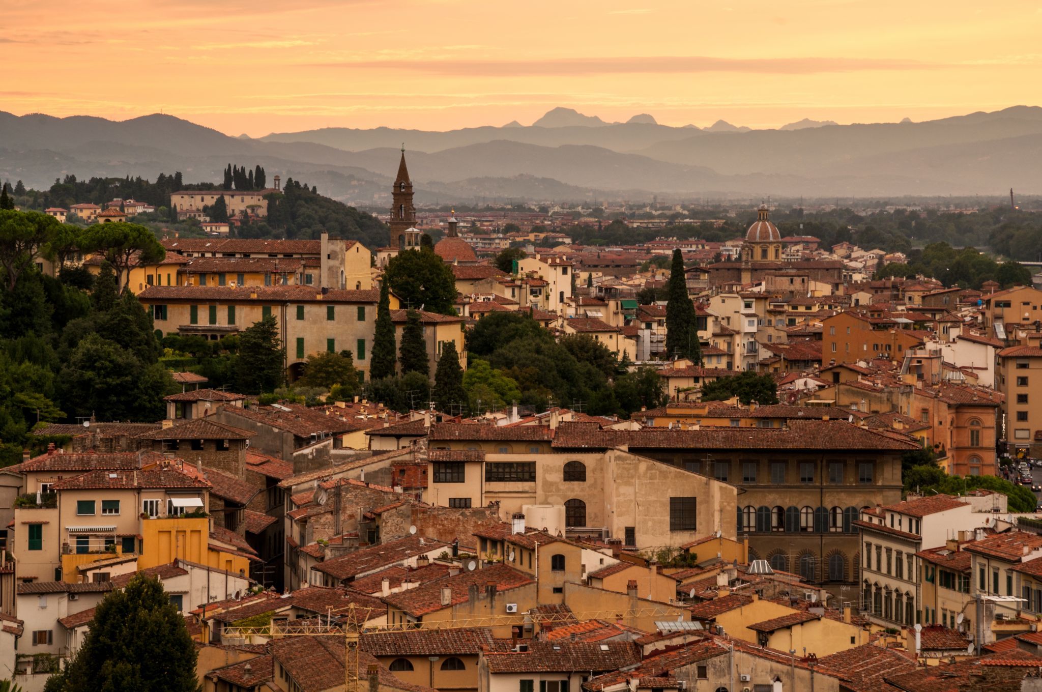 View on Florence (Piazza Michelangelo), Italy