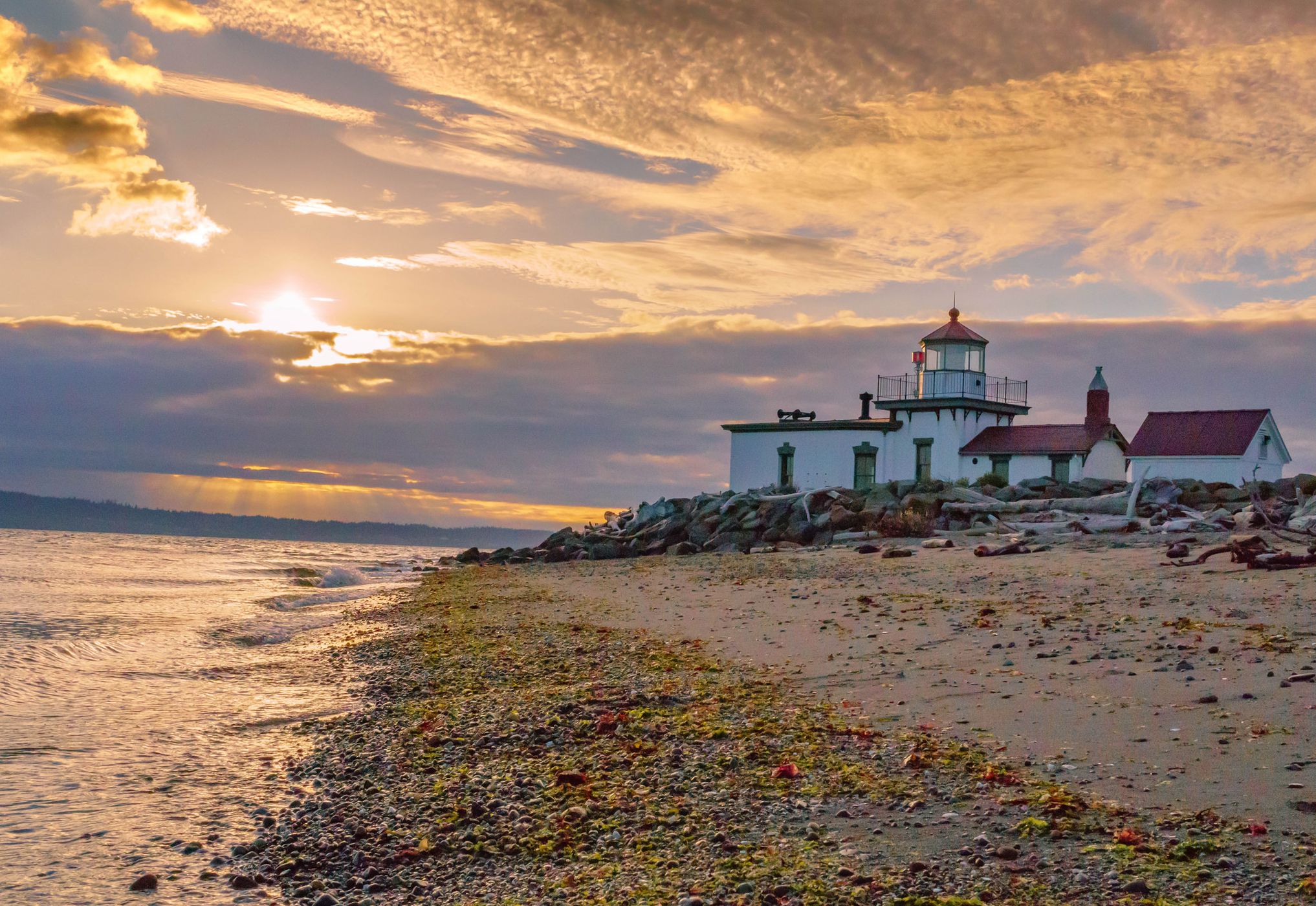 West Point Lighthouse, Seattle, USA