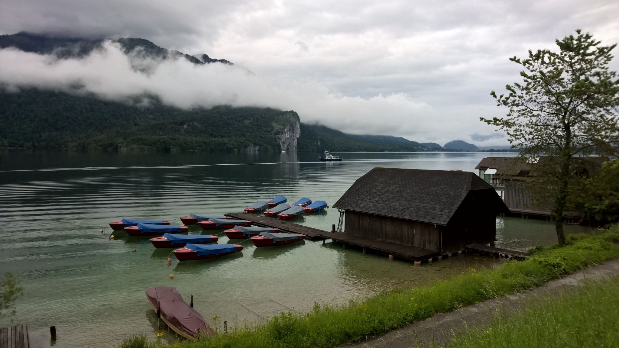 Wolfgangsee - Falkensteinwand View, Austria