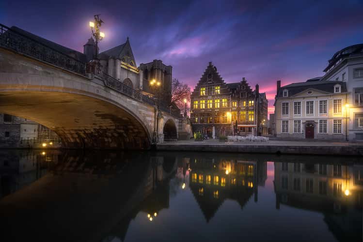Bridge St-Michiels, Gent