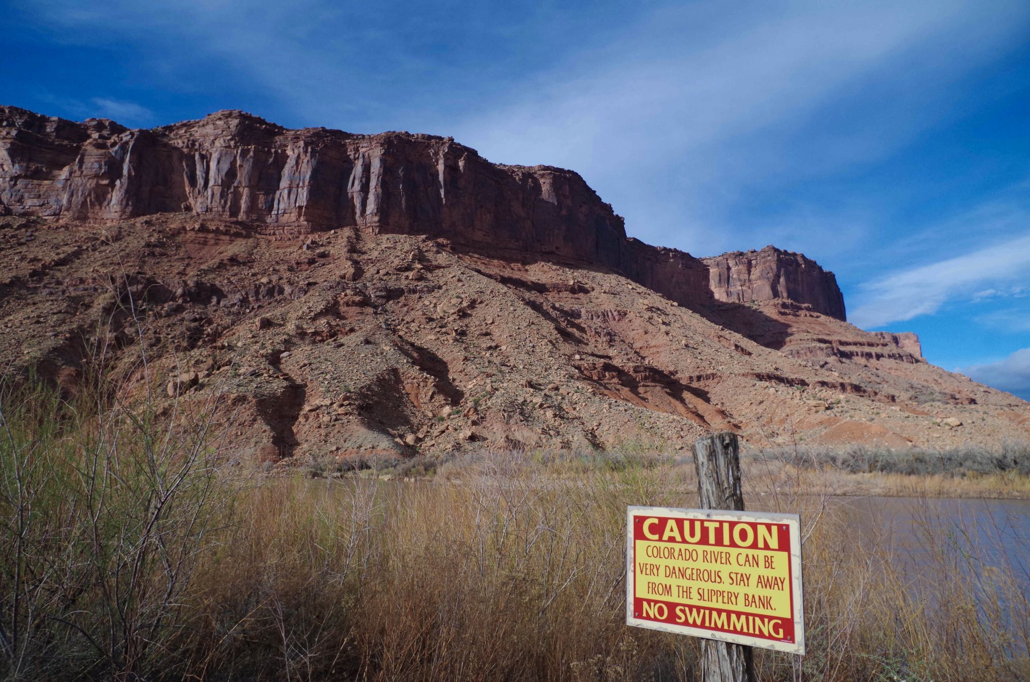 Caution No Swimming, USA