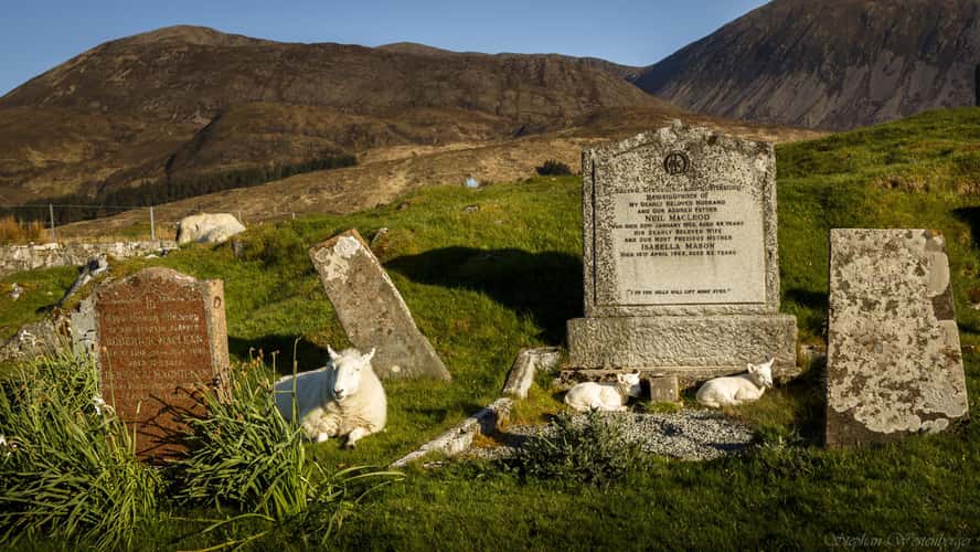 Cill Chriosd Graveyard