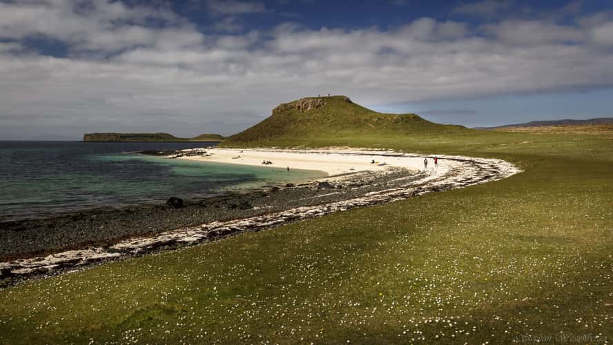 Coral Beach on the Isle of Skye, Scotland