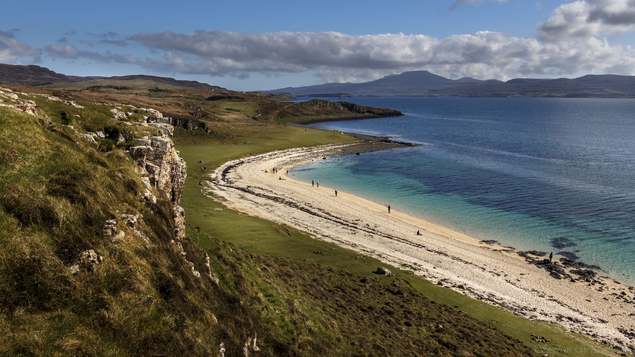 Coral Beach on the Isle of Skye, Scotland, United Kingdom