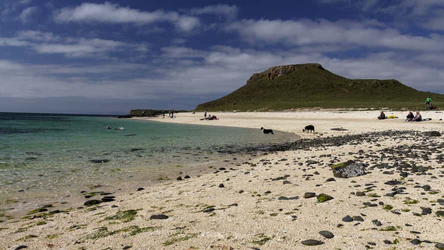 Coral Beach on the Isle of Skye, Scotland