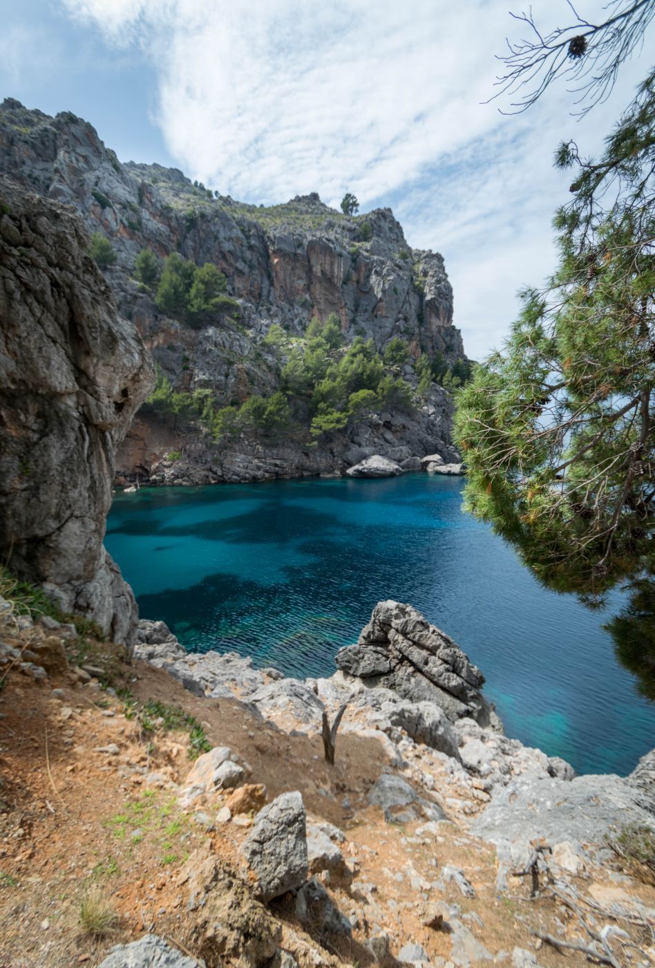 Cove of Sa Calobra, Mallorca, Spain