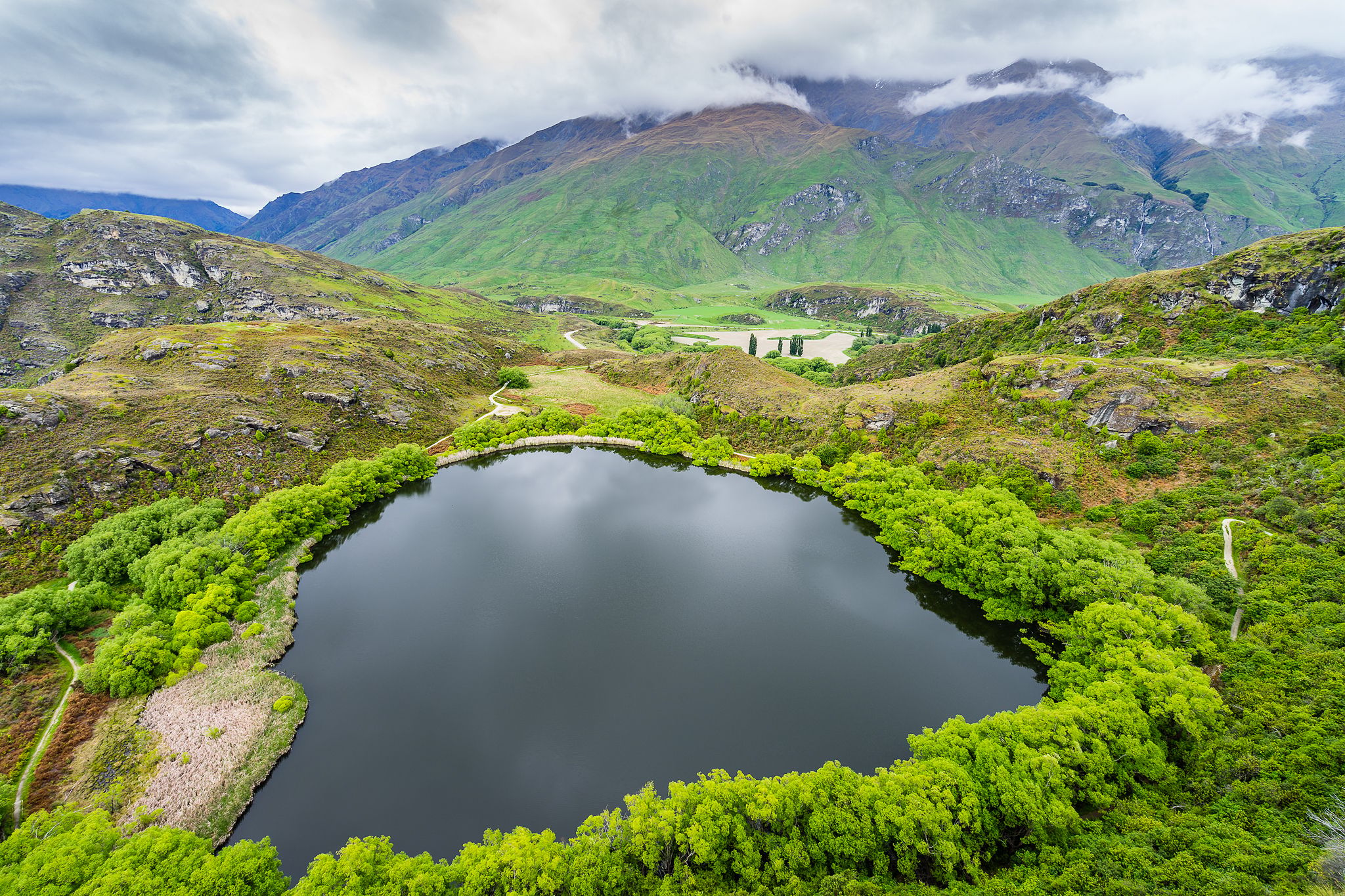 Diamond Lake, New Zealand