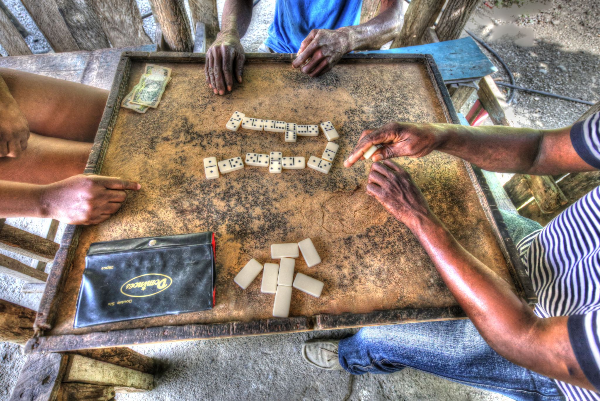 Domino at the Reggae Falls, Jamaica