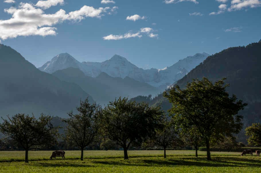Eiger range, Switzerland