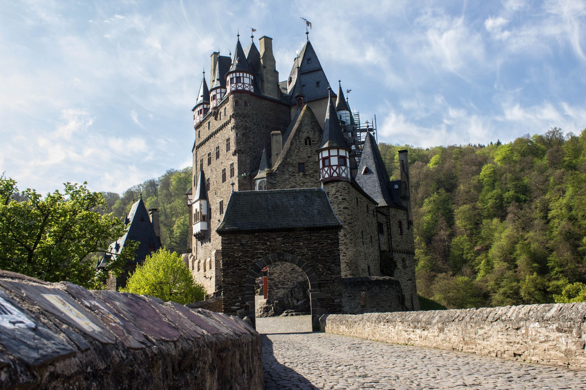 Gate of Eltz Castle, Wierschem, Germany