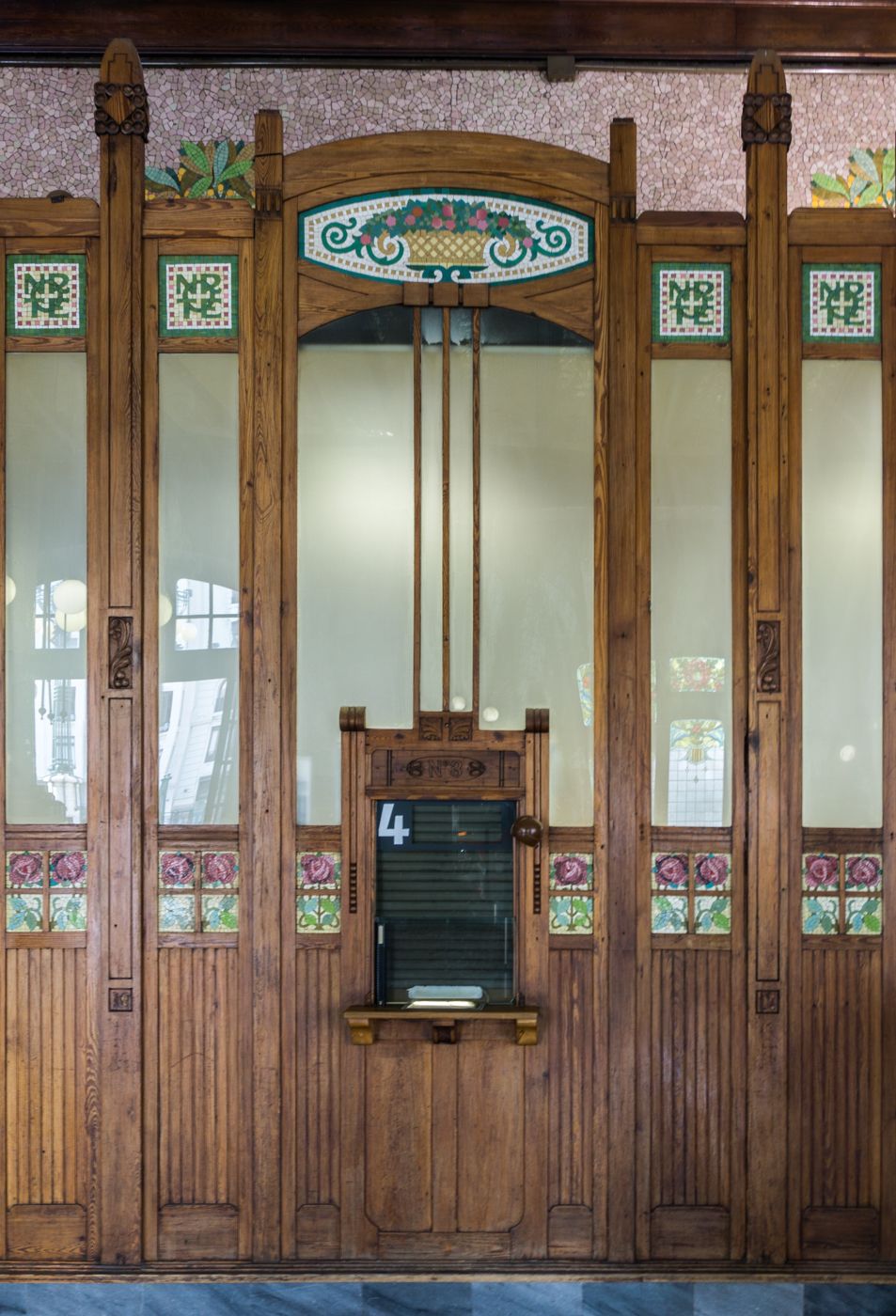 Estació del Nord - historic train station, Spain