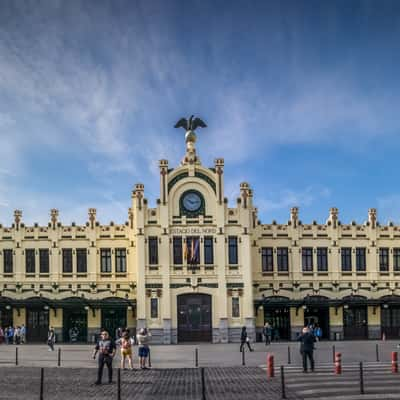 Estació del Nord - historic train station, Spain