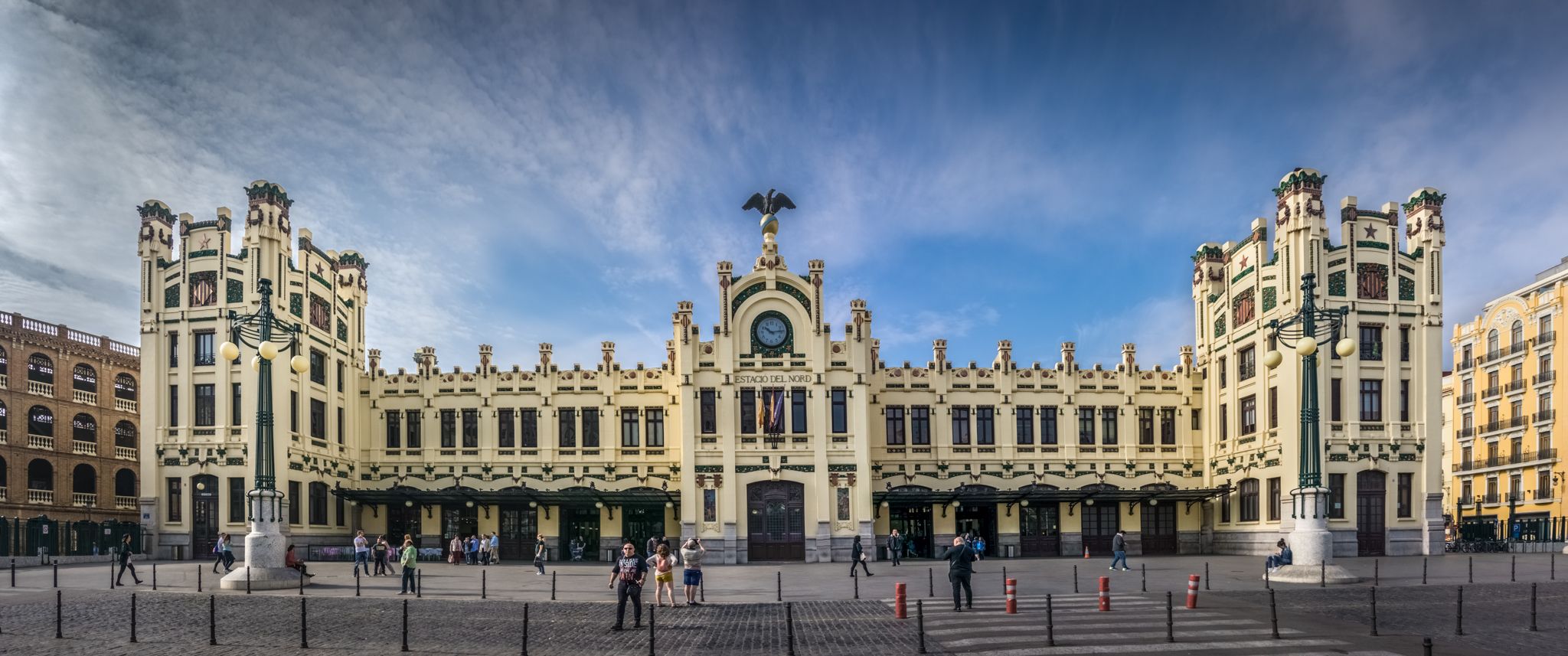 Estació del Nord - historic train station, Spain
