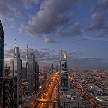 Four Points By Sheraton Roof Bar, Dubai, UAE, United Arab Emirates