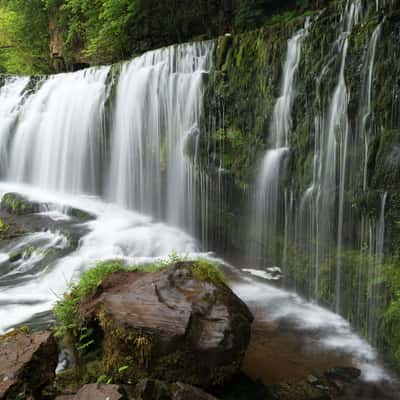 Sgwd Isaf Clun-gwyn, Bannau Brycheiniog (Brecon Beacons) National Park, United Kingdom