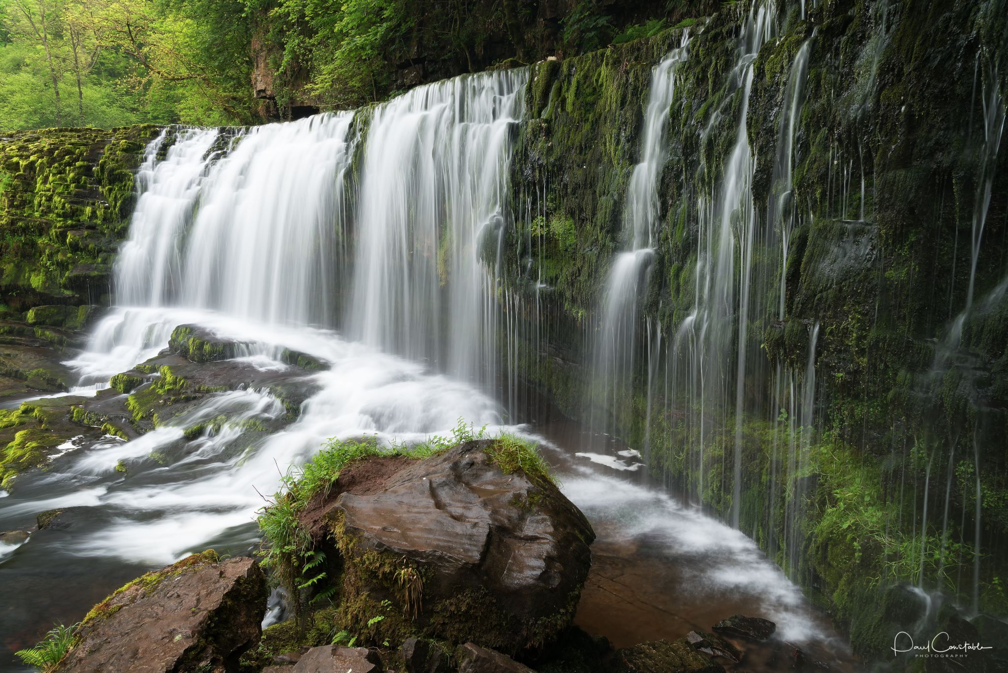 Sgwd Isaf Clun-gwyn, Bannau Brycheiniog (Brecon Beacons) National Park, United Kingdom