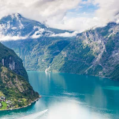 Geirangerfjord (Geiranger - Hellesylt), Norway